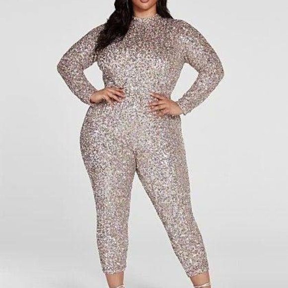 Fashion To Figure sequin jumpsuit - Picture 1 of 9